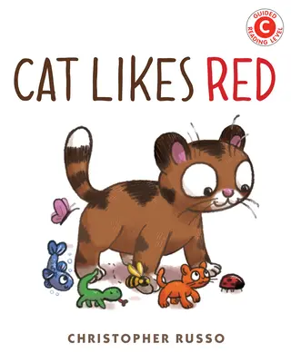 Katze mag Rot - Cat Likes Red