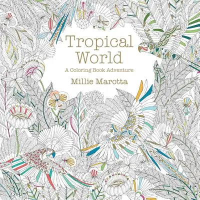 Tropische Welt: Ein Malbuch-Abenteuer - Tropical World: A Coloring Book Adventure