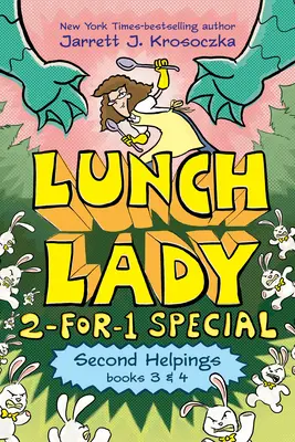 Die zweite Portion (Lunch Lady Bücher 3 & 4): Der Autorenbesuch Vendetta und die Erpressung im Sommerlager - The Second Helping (Lunch Lady Books 3 & 4): The Author Visit Vendetta and the Summer Camp Shakedown