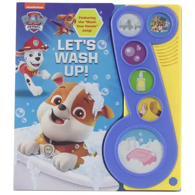 Little Music Note 6-Knopf Plus Paw Patrol Let's Wash Up! - Little Music Note 6-Button Plus Paw Patrol Let's Wash Up!