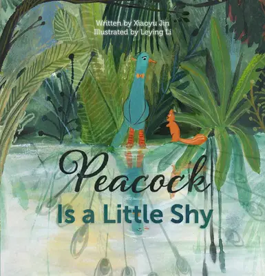 Der Pfau ist ein bisschen schüchtern - Peacock Is a Little Shy