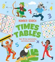 Zahlen suchen: Einmaleins - Über 80 lustige Multiplikations- und Divisionsrätsel! - Number Search: Times Tables - Over 80 Fun Multiplication and Division Puzzles!