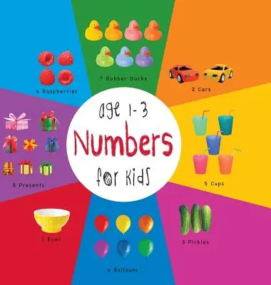 Zahlen für Kinder von 1-3 Jahren (Engage Early Readers: Kinderlernbücher) mit FREE EBOOK - Numbers for Kids age 1-3 (Engage Early Readers: Children's Learning Books) with FREE EBOOK