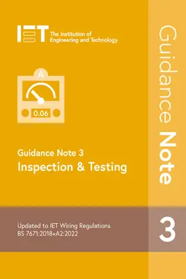 Leitfaden 3: Inspektion und Prüfung - Guidance Note 3: Inspection & Testing