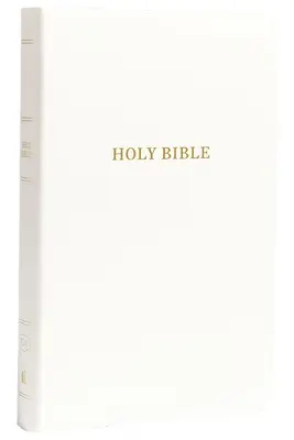 KJV, Geschenk- und Preisbibel, Kunstleder, Weiß, Red Letter Edition - KJV, Gift and Award Bible, Imitation Leather, White, Red Letter Edition
