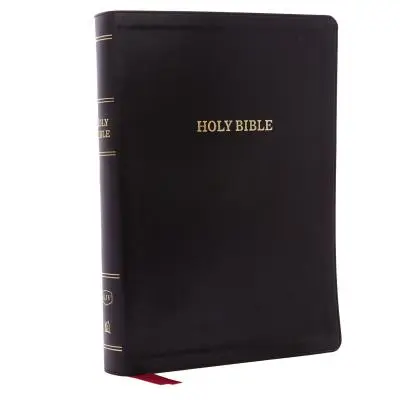 KJV, Deluxe Referenzbibel, Super Giant Print, Kunstleder, Schwarz, Indexiert, Red Letter Edition - KJV, Deluxe Reference Bible, Super Giant Print, Imitation Leather, Black, Indexed, Red Letter Edition