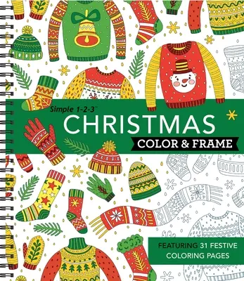 Color & Frame - Weihnachten (Malbuch) - Color & Frame - Christmas (Coloring Book)