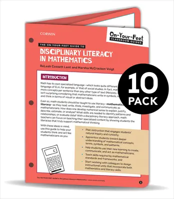 BUNDLE: Fastenzeit: Der Leitfaden zur disziplinären Alphabetisierung in Mathematik: 10er-Pack - BUNDLE: Lent: The On-Your-Feet Guide to Disciplinary Literacy in Math: 10 Pack