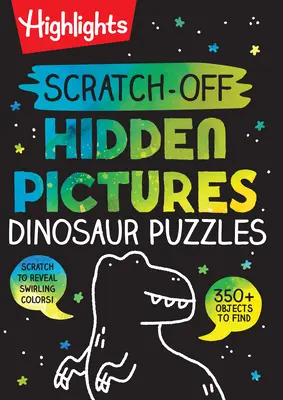 Scratch-Off Versteckte Bilder Dinosaurier Puzzles - Scratch-Off Hidden Pictures Dinosaur Puzzles