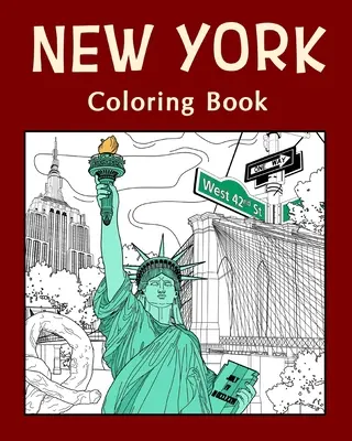 New York Malbuch - New York Coloring Book