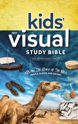 Niv, Visuelle Studienbibel für Kinder, Hardcover, blau, innen vollfarbig: Entdecke die Geschichte der Bibel - Menschen, Orte und Geschichte - Niv, Kids' Visual Study Bible, Hardcover, Blue, Full Color Interior: Explore the Story of the Bible---People, Places, and History