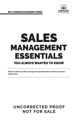 Grundlagen des Vertriebsmanagements, die Sie schon immer wissen wollten - Sales Management Essentials You Always Wanted To Know