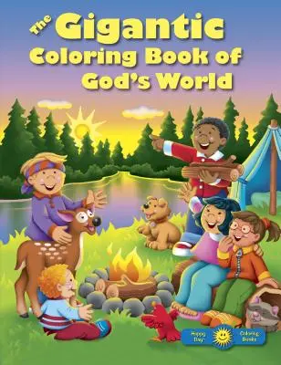 Das gigantische Ausmalbuch von Gottes Welt - The Gigantic Coloring Book of God's World