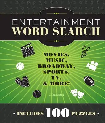 Unterhaltung Word Search: Filme, Musik, Broadway, Sport, TV & mehr - Entertainment Word Search: Movies, Music, Broadway, Sports, TV & More