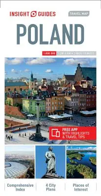 Insight Guides Reisekarte Polen - Insight Guides Travel Map Poland