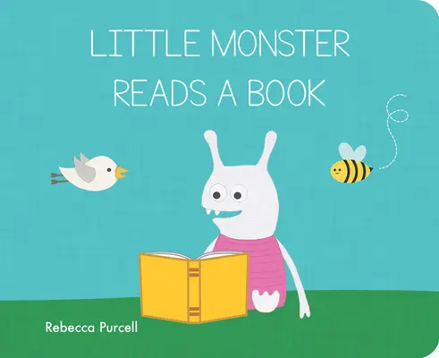 Kleines Monster liest ein Buch - Little Monster Reads a Book