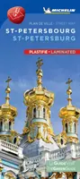 Michelin St. Petersburg Stadtplan - laminiert - Michelin St. Petersburg City Map - Laminated