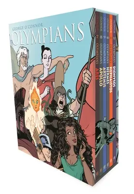 Olympians Boxed Set Bücher 7-12: Ares, Apollo, Artemis, Hermes, Hephaistos und Dionysos - Olympians Boxed Set Books 7-12: Ares, Apollo, Artemis, Hermes, Hephaistos, and Dionysos