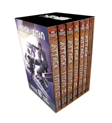 Attack on Titan die letzte Staffel Teil 1 Manga Box Set - Attack on Titan the Final Season Part 1 Manga Box Set