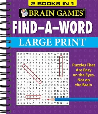 Denkspiele - 2 Bücher in 1 - Find-A-Word - Brain Games - 2 Books in 1 - Find-A-Word