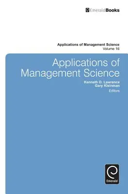 Anwendungen der Managementwissenschaft - Applications of Management Science