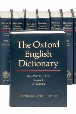 Das Oxford English Dictionary: Satz mit 20 Bänden - The Oxford English Dictionary: 20 Volume Set