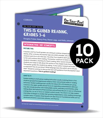 BUNDLE: Fisher: On-Your-Feet Guide: Geführtes Lesen, Klasse 3-5: 10er-Pack - BUNDLE: Fisher: On-Your-Feet Guide: This is Guided Reading, Grades 3-5: 10 Pack