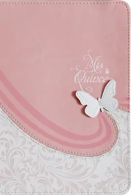 Rvr 1960 Biblia MIS Quince, Rosa Y Blanco Smil Piel