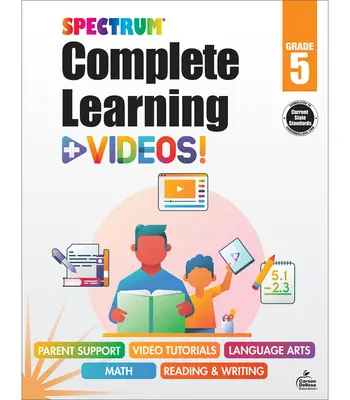 Spectrum Komplettes Lernen + Videos Arbeitsbuch - Spectrum Complete Learning + Videos Workbook