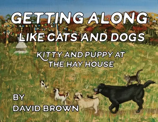 Verstehen sich wie Hund und Katz: Kitty und Puppy im Heuhaus - Getting Along Like Cats and Dogs: Kitty and Puppy at the Hay House