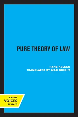 Reine Rechtstheorie - Pure Theory of Law