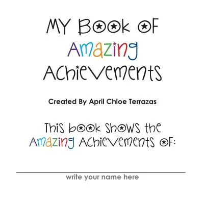 Mein Buch der erstaunlichen Errungenschaften - My Book of Amazing Achievements