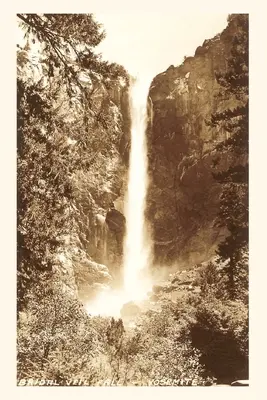 Das Oldtimer-Journal Bridal Veil Falls, Yosemite - The Vintage Journal Bridal Veil Falls, Yosemite