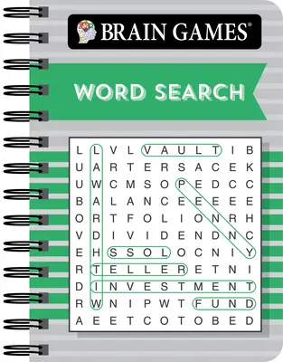 Denkspiele Mini - Wortsuche (grün) - Brain Games Mini - Word Search (Green)