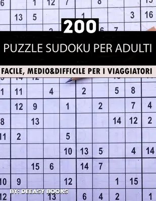 Sudoku-Rätsel für Erwachsene - Sudoku puzzle per adulti