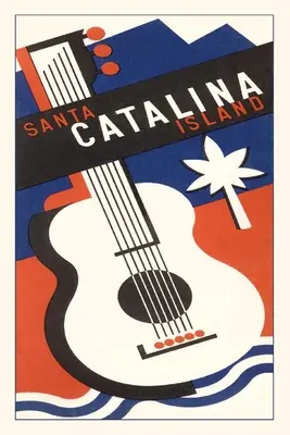 Das Oldtimer-Journal Santa Catalina Island mit Gitarre - The Vintage Journal Santa Catalina Island with Guitar