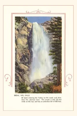 Das Oldtimer-Journal Bridal Veil Falls, Yosemite - The Vintage Journal Bridal Veil Falls, Yosemite