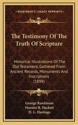 Das Zeugnis der Wahrheit der Heiligen Schrift: Historische Illustrationen des Alten Testaments, zusammengestellt aus alten Aufzeichnungen, Denkmälern und Inschriften (189 - The Testimony of the Truth of Scripture: Historical Illustrations of the Old Testament, Gathered from Ancient Records, Monuments and Inscriptions (189