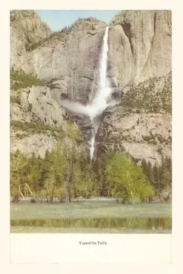 Das Vintage Journal Yosemite-Wasserfälle, Kalifornien - The Vintage Journal Yosemite Falls, California