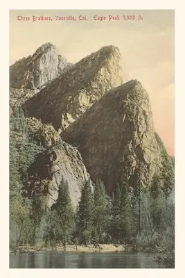 Das Weinlese-Journal Three Brothers, Yosemite - The Vintage Journal Three Brothers, Yosemite