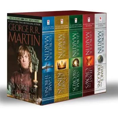 George R. R. Martins Spiel der Throne 5-Bücher-Box (Reihe Das Lied von Eis und Feuer): Ein Spiel der Throne, ein Kampf der Könige, ein Sturm der Schwerter, ein Feas - George R. R. Martin's a Game of Thrones 5-Book Boxed Set (Song of Ice and Fire Series): A Game of Thrones, a Clash of Kings, a Storm of Swords, a Feas