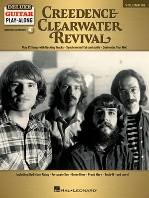 Creedence Clearwater Revival - Deluxe Guitar Play-Along Vol. 23: Buch mit interaktivem Online-Audio-Interface - Creedence Clearwater Revival - Deluxe Guitar Play-Along Vol. 23: Book with Interactive Online Audio Interface