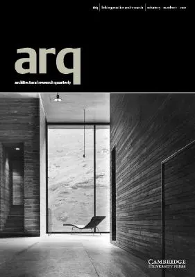Arq: Vierteljahresschrift für Architekturforschung: Band 5, Teil 1 - Arq: Architectural Research Quarterly: Volume 5, Part 1