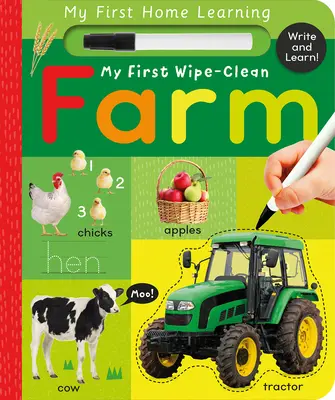 Mein erster wisch-sauberer Bauernhof: Schreiben und Lernen! - My First Wipe-Clean Farm: Write and Learn!