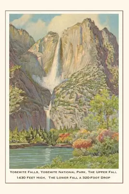 Das Weinlese-Journal Yosemite Falls, Kalifornien - The Vintage Journal Yosemite Falls, California