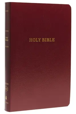 KJV, Geschenk- und Preisbibel, Kunstleder, Burgund, Red Letter Edition - KJV, Gift and Award Bible, Imitation Leather, Burgundy, Red Letter Edition