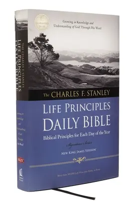 Charles F. Stanley Lebensgrundsätze Tägliche Bibel-NKJV-Signatur - Charles F. Stanley Life Principles Daily Bible-NKJV-Signature