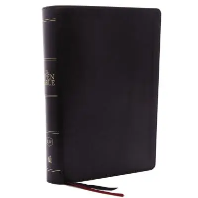 Die Kjv, Offene Bibel, Lederweich, Schwarz, Red Letter Edition, Comfort Print: Vollständiges Nachschlagewerk - The Kjv, Open Bible, Leathersoft, Black, Red Letter Edition, Comfort Print: Complete Reference System