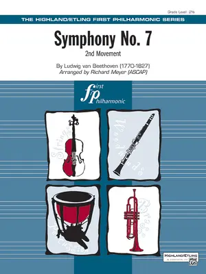 Symphonie Nr. 7: 2. Satz, Dirigentenpartitur und Stimmen - Symphony No. 7: 2nd Movement, Conductor Score & Parts