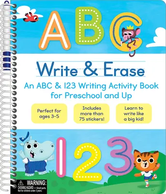ABC und 123 schreiben und ausradieren - Write & Erase ABC and 123